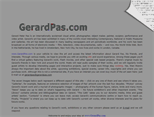 Tablet Screenshot of gerardpas.com